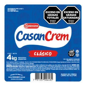 Etiqueta CasanCrem 4kg